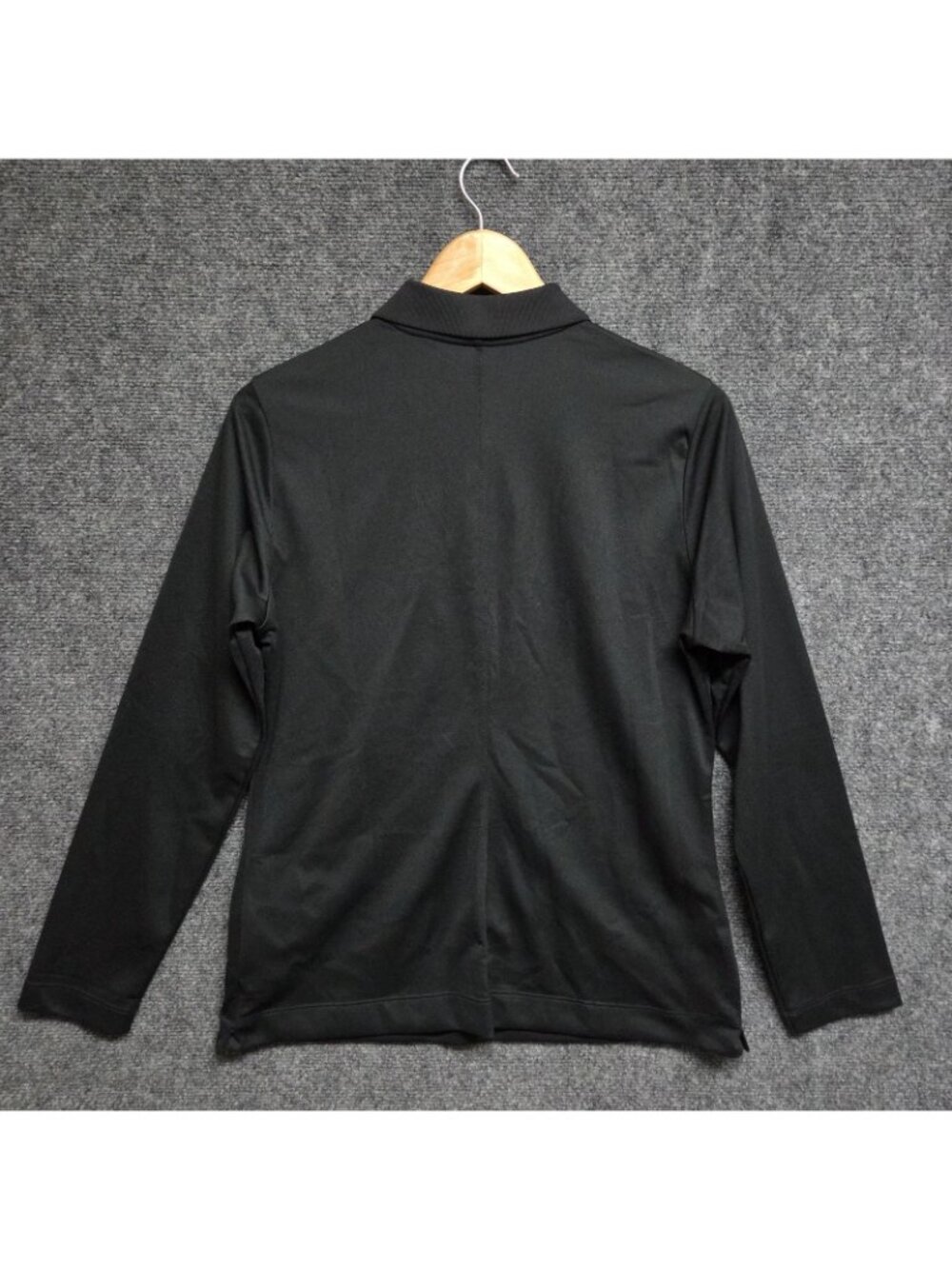 Nike Golf Dri-FIT Shirt Womens Large Black Polo Baltimore RAVENS Long Sleeve NWT - Picture 3 of 11